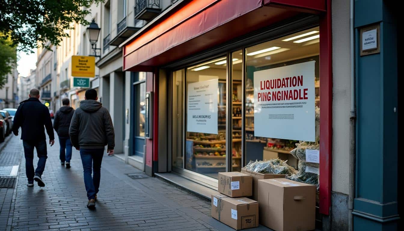 Illustration: Exemples de liquidations judiciaires récentes à Poitiers et dans la Vienne (86)