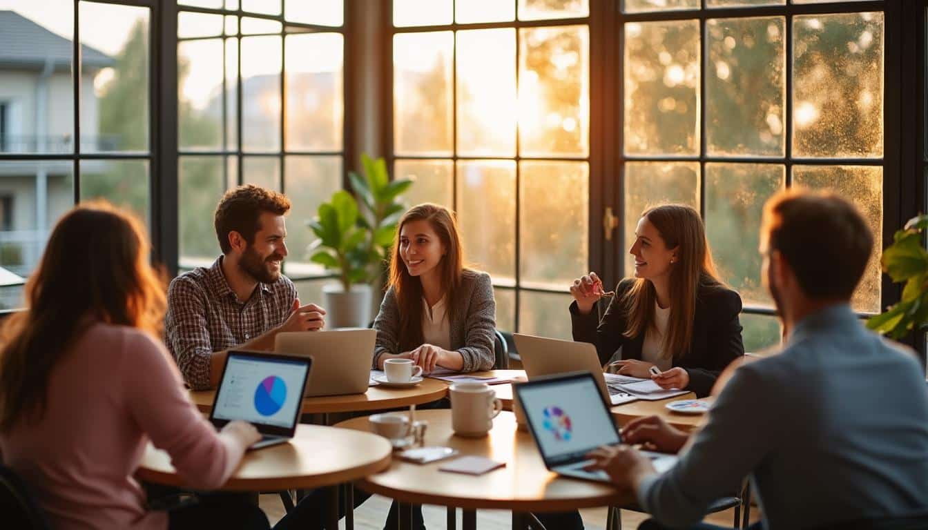 Illustration: Les principaux avantages du réseau B2B pour une entreprise