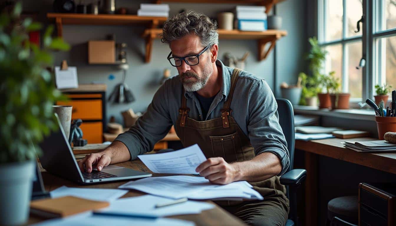 Illustration: Comprendre le redressement URSSAF en cas de retard de paiement chez l’artisan