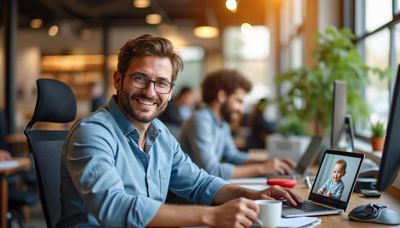 Illustration: Comment un salarié-parent serein profite à toute l’entreprise