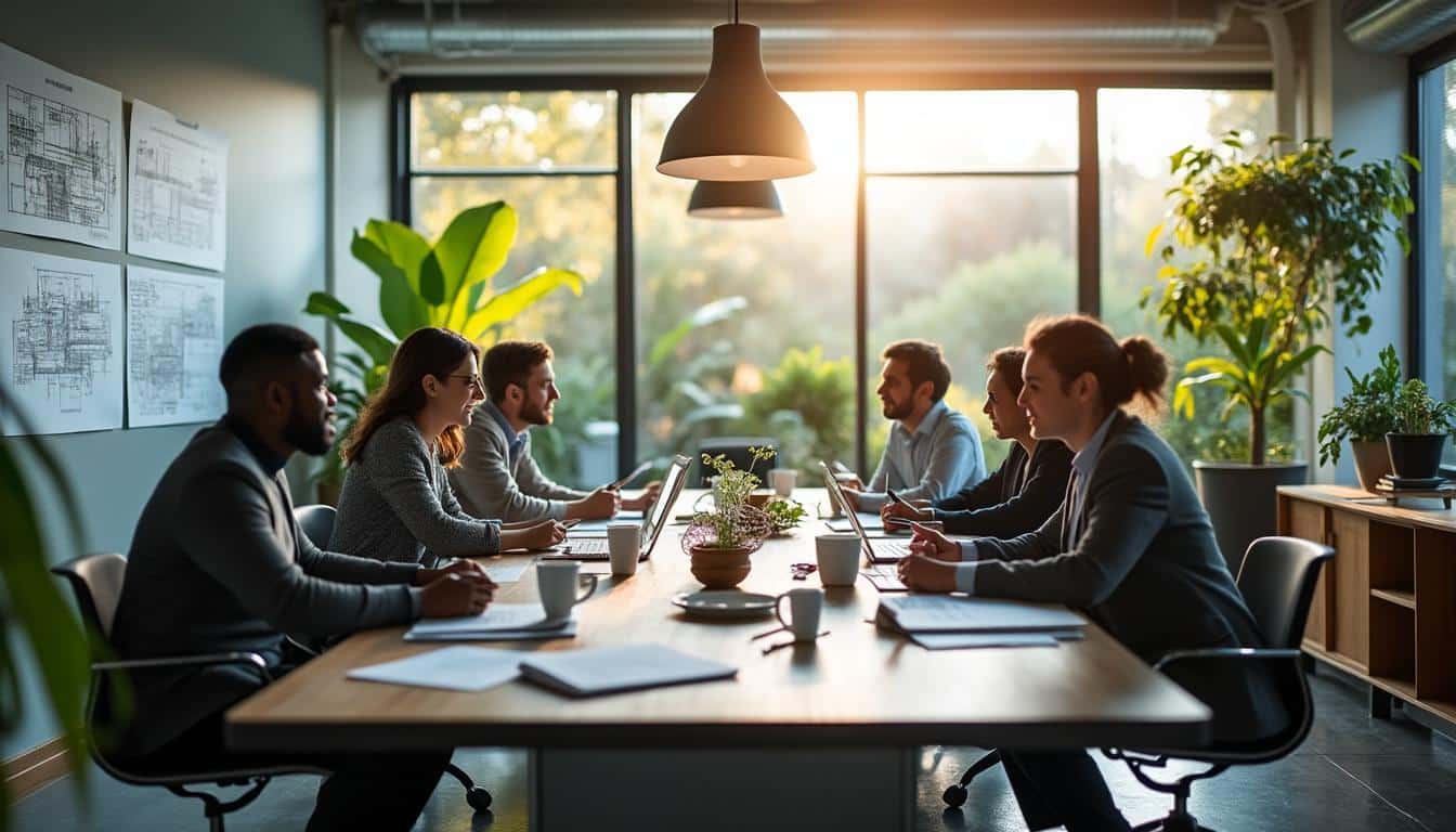 Illustration: Comprendre l’importance d’un plan de bureau bien pensé en entreprise