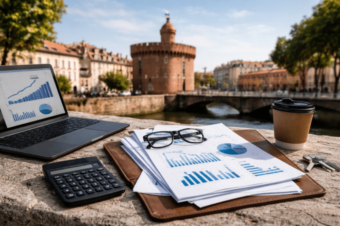 financement professionnel entreprise analyse trésorerie dirigeant immobilier sud france Perpignan