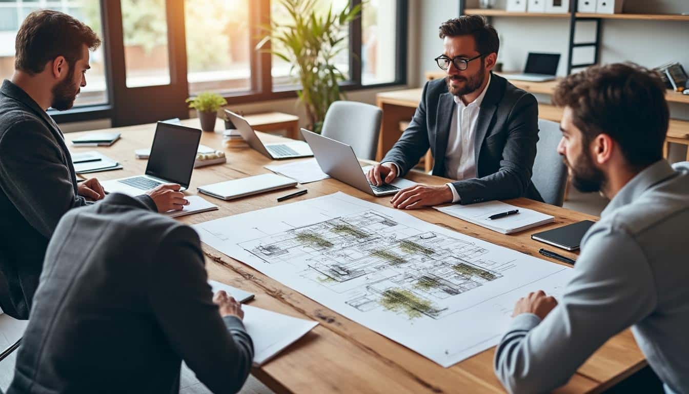 Illustration: Comprendre les bases d’un plan d’aménagement de bureau en entreprise