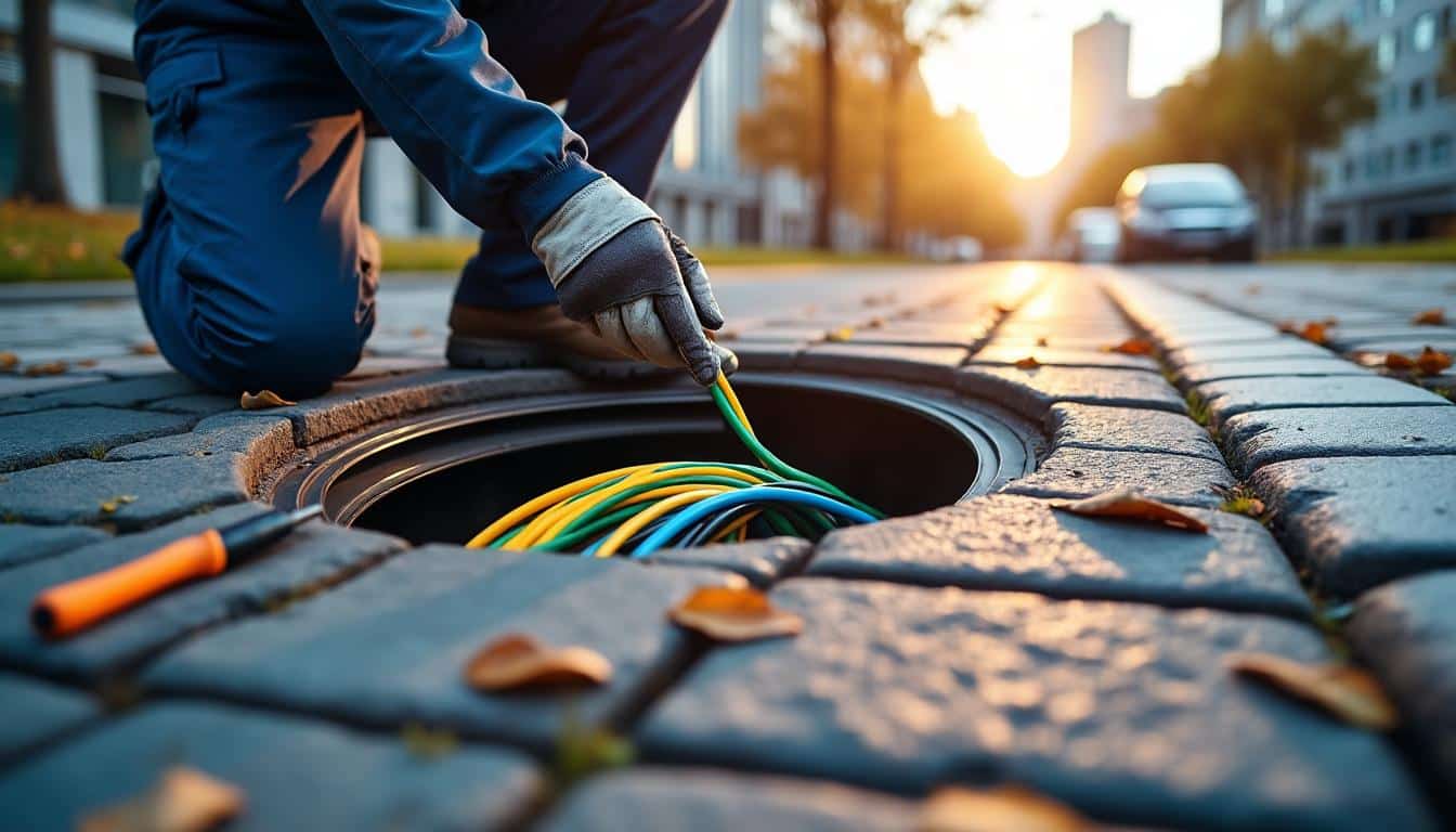 Illustration: Comprendre le rôle et l’importance du fourreau dans les infrastructures télécom