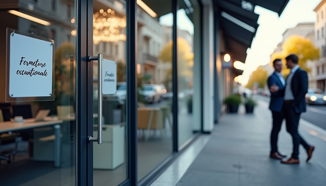 Illustration: Comprendre le cadre légal d’une fermeture exceptionnelle d’entreprise