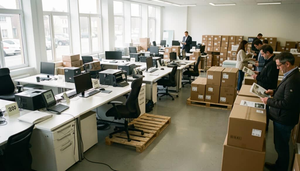 Trouver une vente aux enchères en liquidation judiciaire