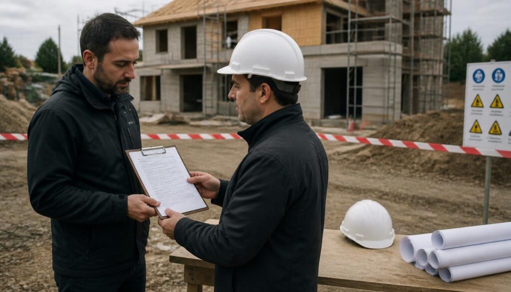 Arrêt de chantier par l’entreprise : quelle lettre ?